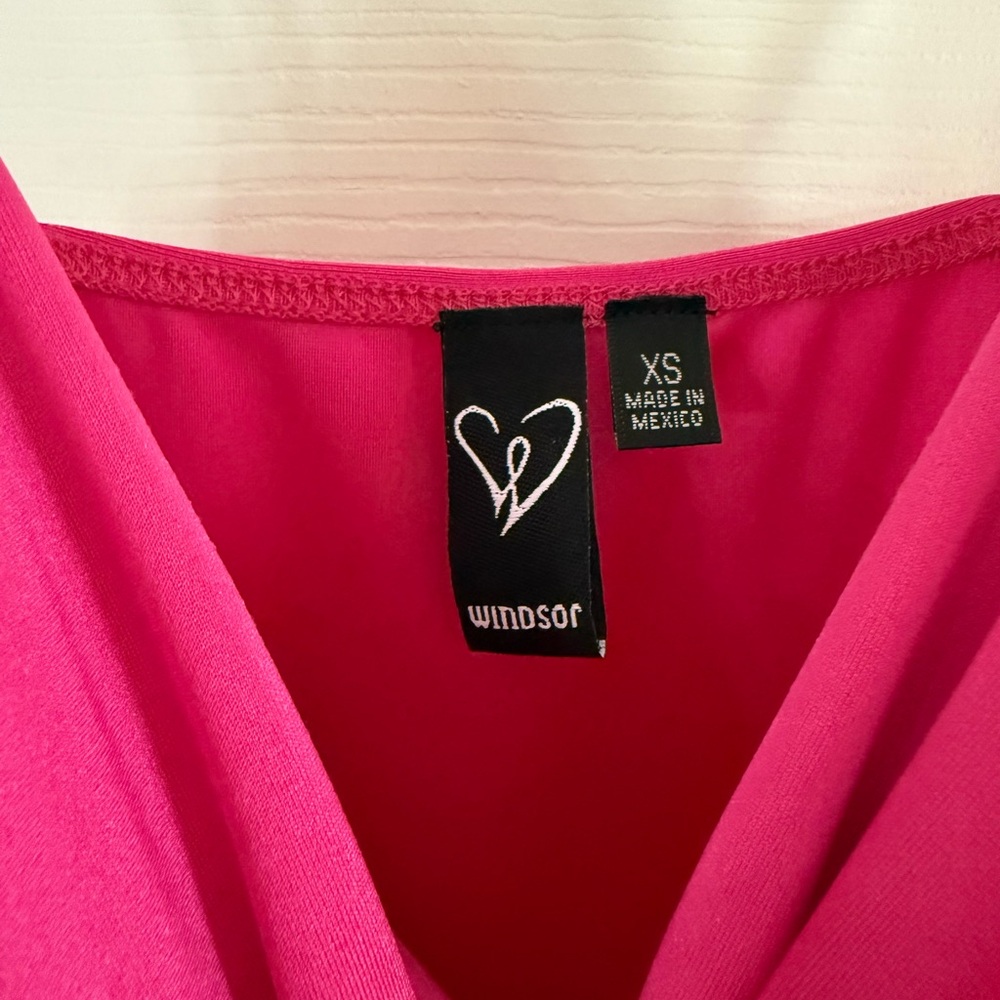 Windsor Hot Pink Strappy Dress - Picture 6 of 6